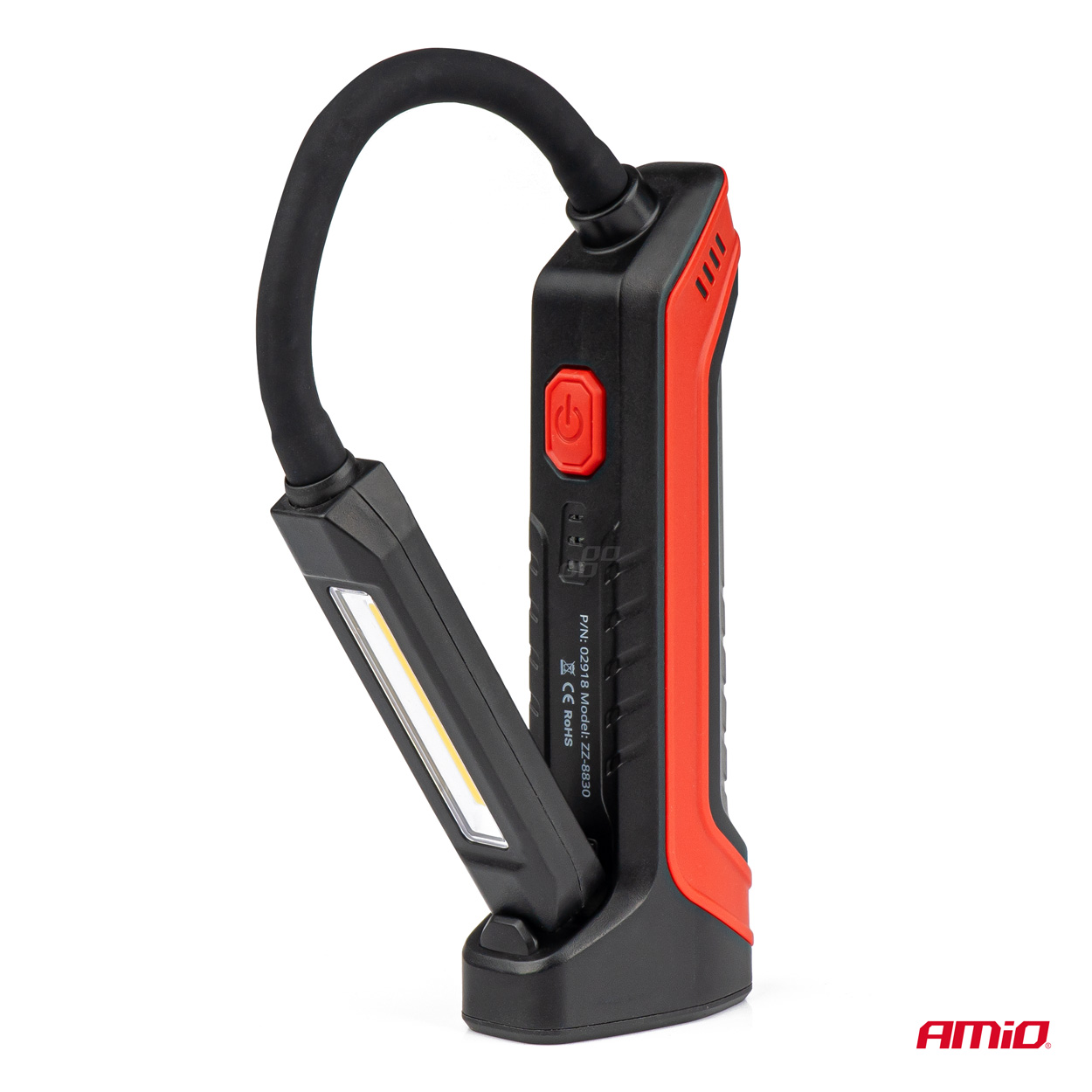 Ladattava COB-tarkastusvalaisin taipuisalla varrella, 4 W, 2200 mAh, FLEX ARM WT15 (BATT), DKK