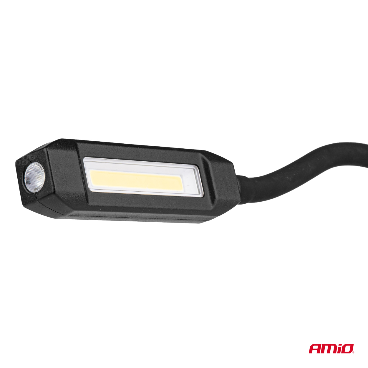 Ladattava COB-tarkastusvalaisin taipuisalla varrella, 4 W, 2200 mAh, FLEX ARM WT15 (BATT), DKK