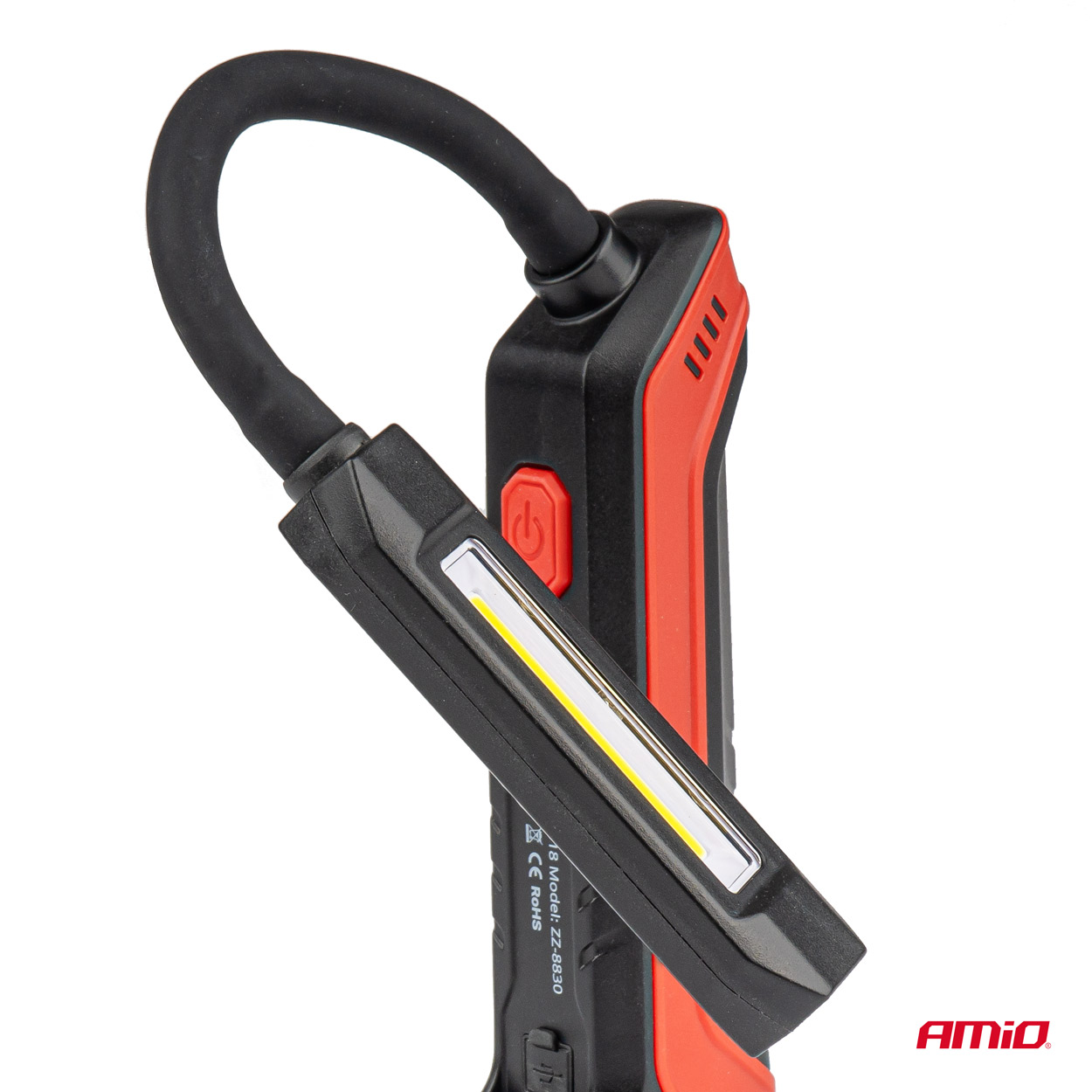 Ladattava COB-tarkastusvalaisin taipuisalla varrella, 4 W, 2200 mAh, FLEX ARM WT15 (BATT), DKK