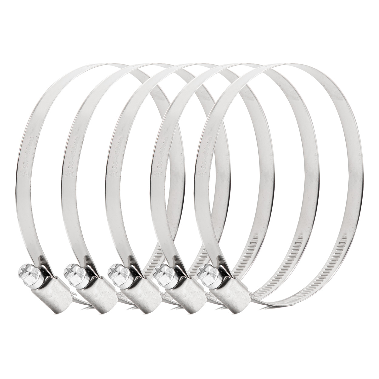 Ruuvikiristin 5 kpl 80-100mm/9mm W2