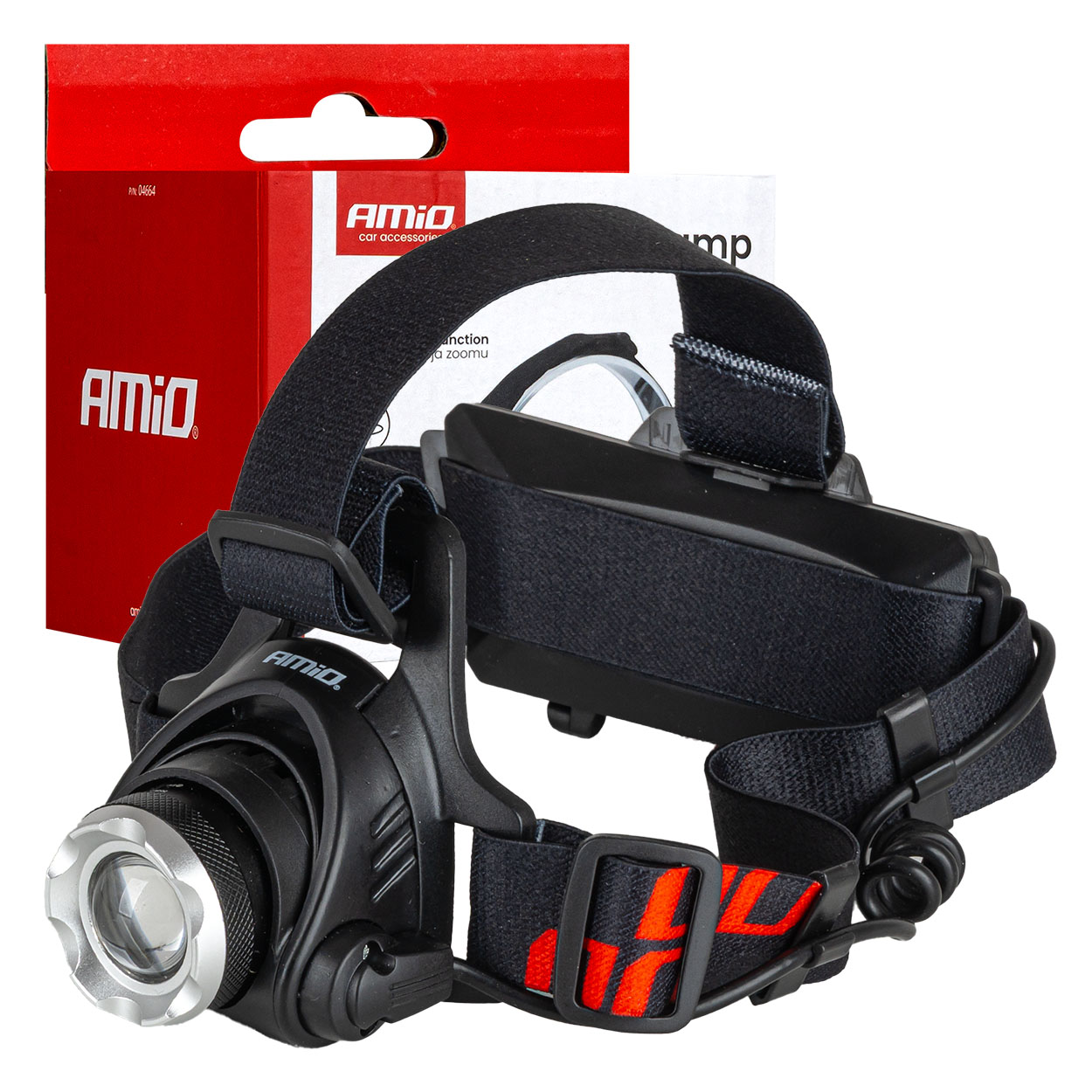 LED-otsalamppu T6 3600mAh (akulla)