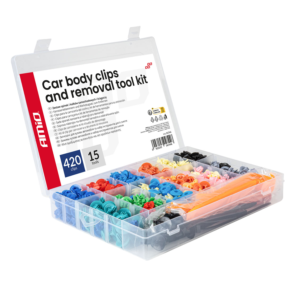 Korinkiristimet ja irrotustyökalusarja 420+15 osaa