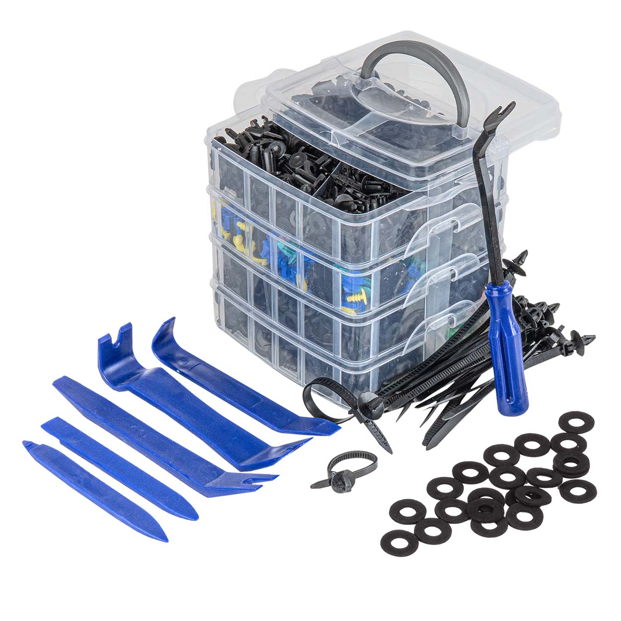 Klipsisarja ja irrotustyökalut 1211 osaa