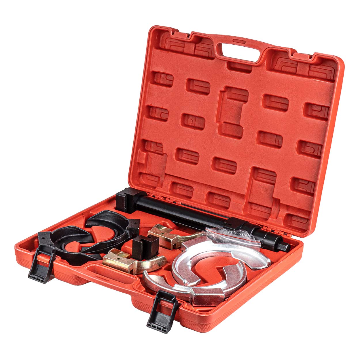 Jousipuristin ja haarukka-avain