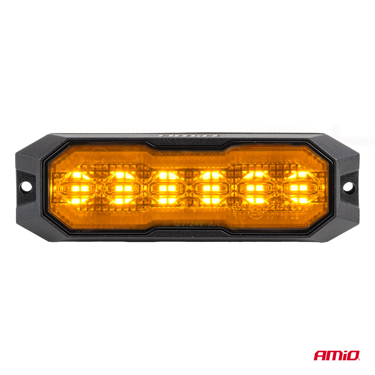 LED-varoitusvalo R65 R148 12 V 24 V 24 W AMIO-04859