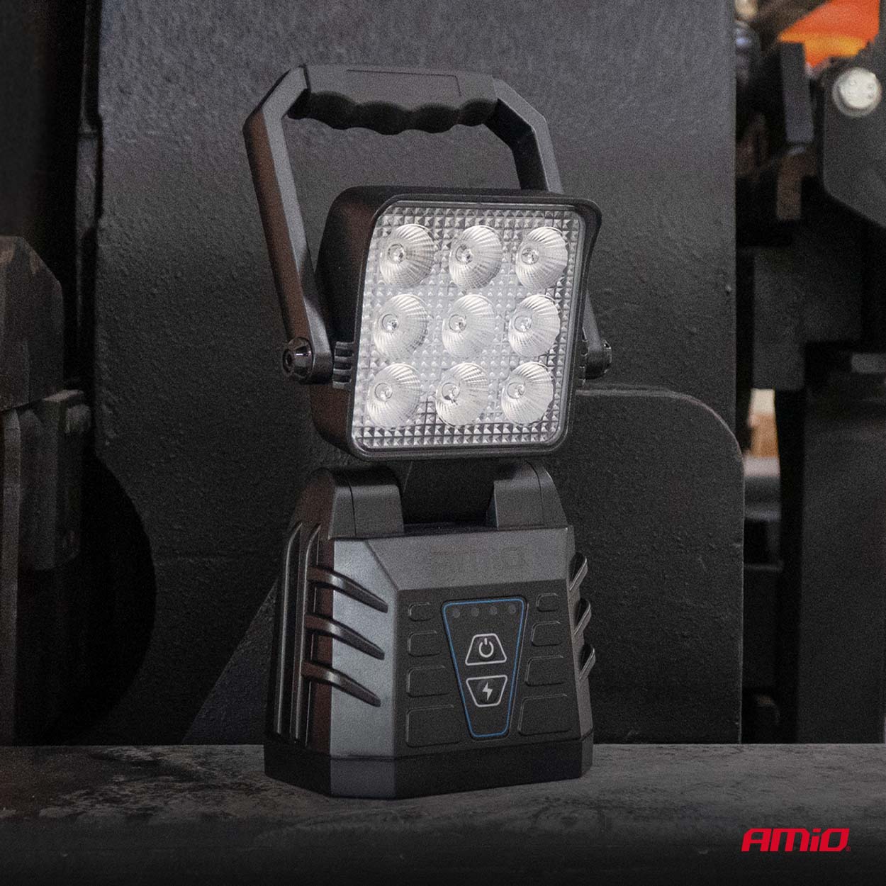 LED-työ- ja merkkivalo 15 W (BATT) AMIO-04865