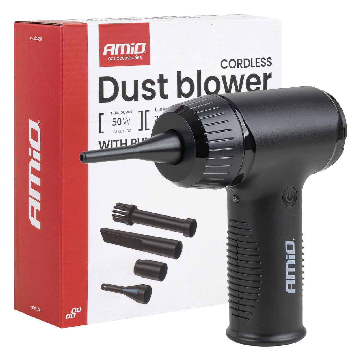 Pölypuhallin 50 W AMIO-04890