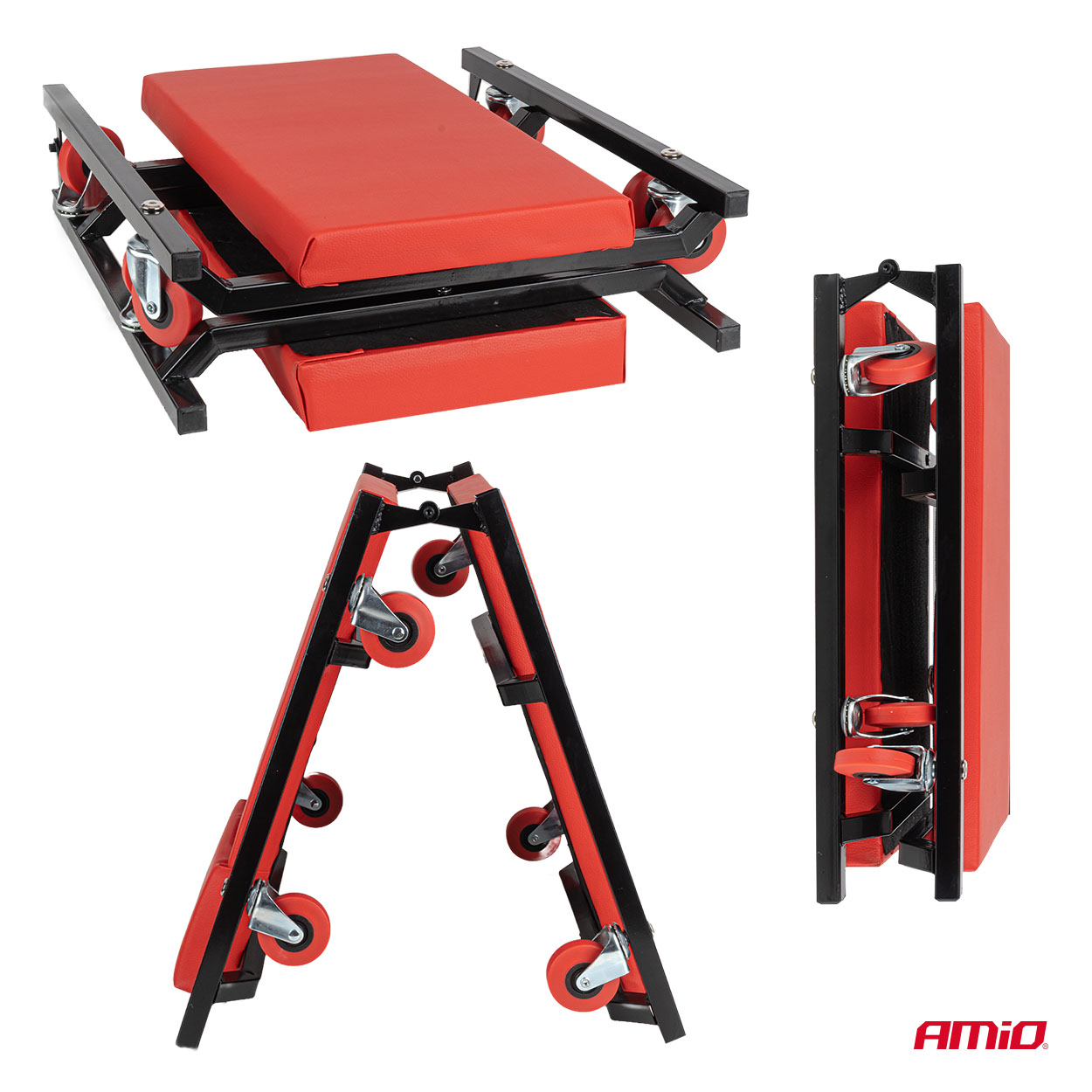 Taitettava asentajan alusta 102 cm AMIO-04900