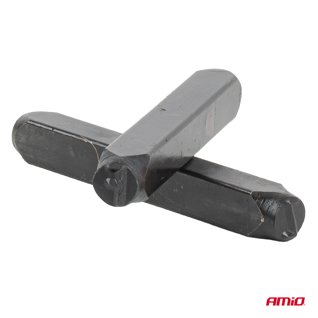 Kirjain- ja numeromeistisarja 6 mm 1/4", 36 osaa, AMIO-04935