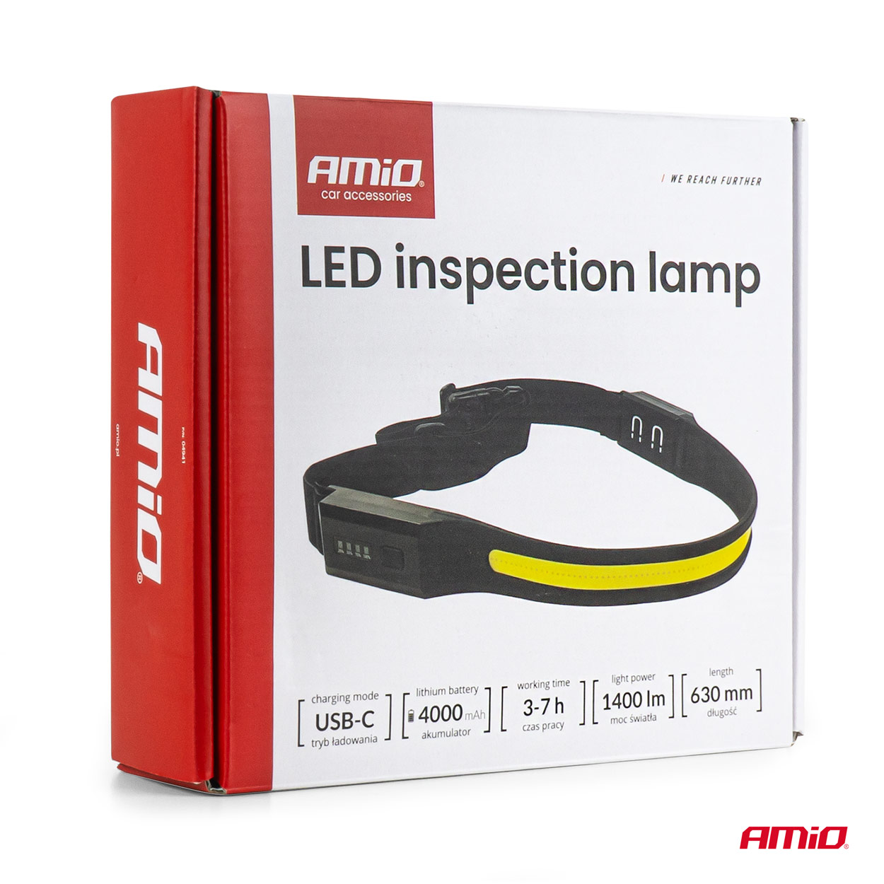 LED-tarkastusvalaisin AMIO-04941