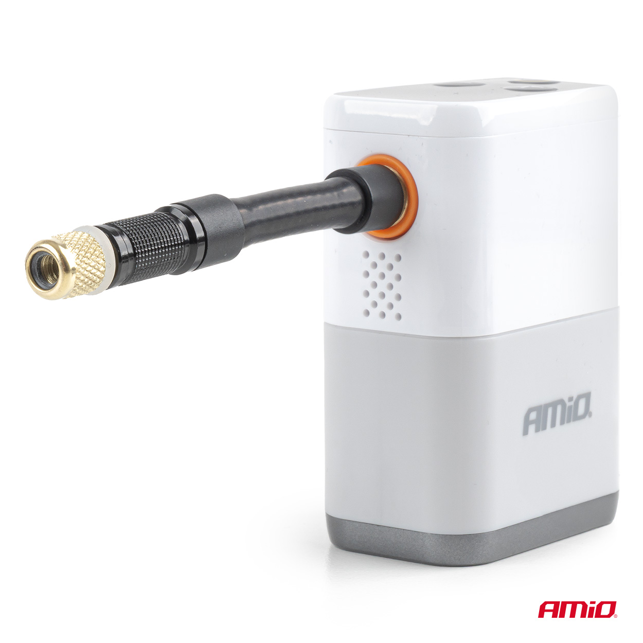 Akkukäyttöinen rengaskompressori 40 W USB-C AMIO-04946