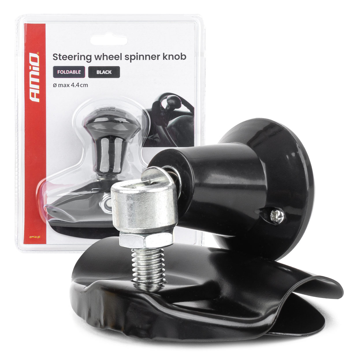 Rattinuppi, taivutettu, AMIO-04973