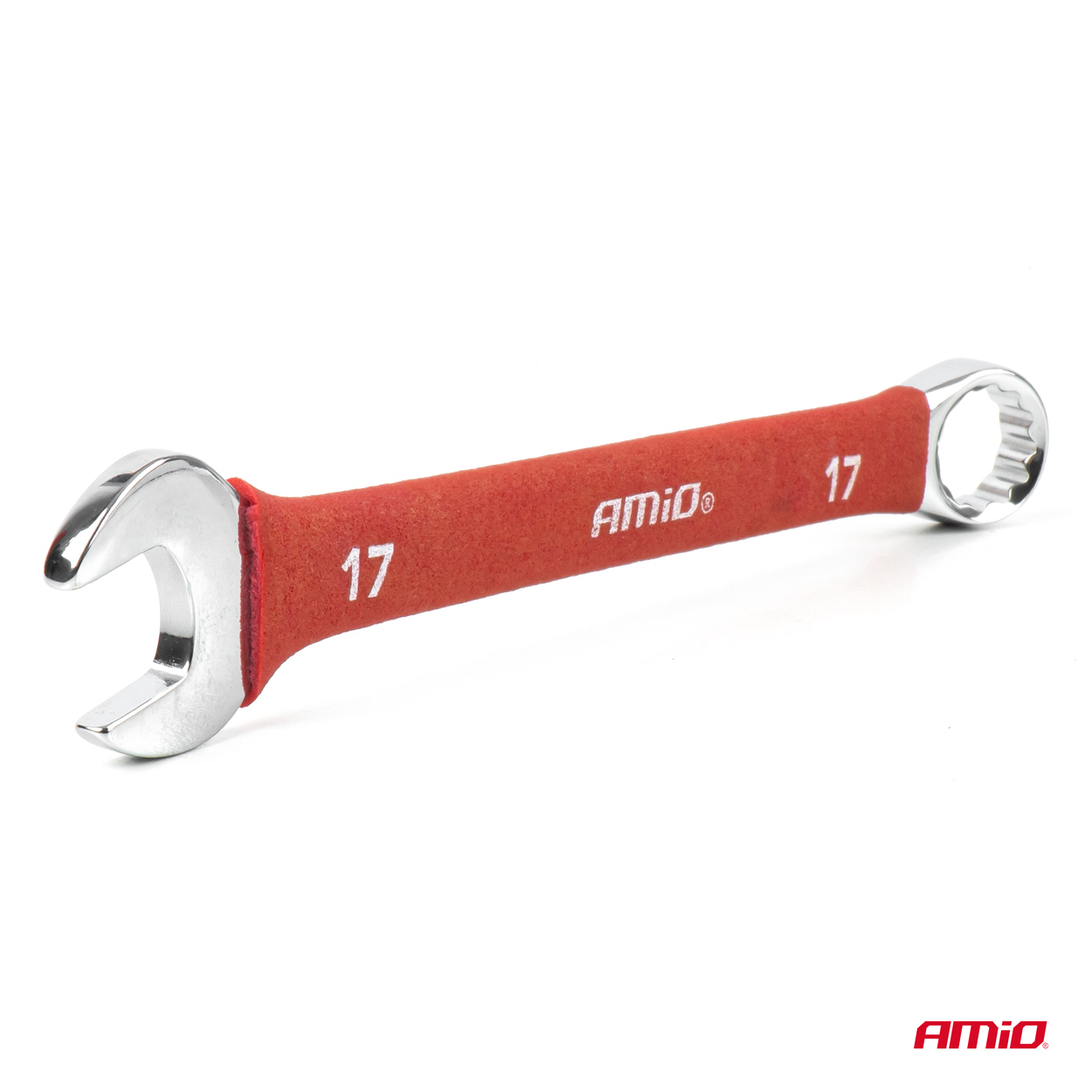 Kiintolenkkiavainsarja CRV 8–19 mm, 8 osaa, AMIO-04978