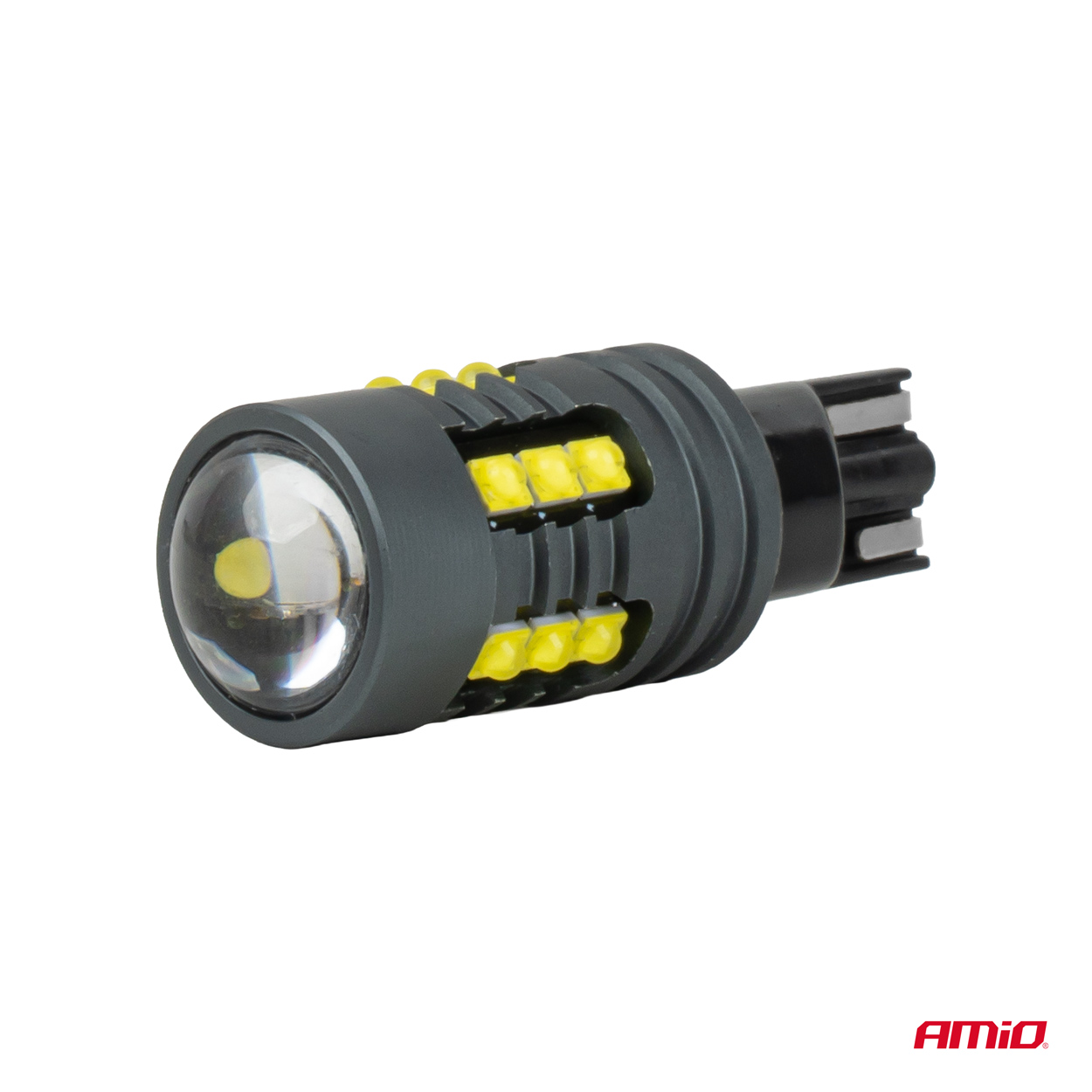 LED-polttimot STANDARD T15 2525 18SMD valkoinen 12/24 V AMIO-04994