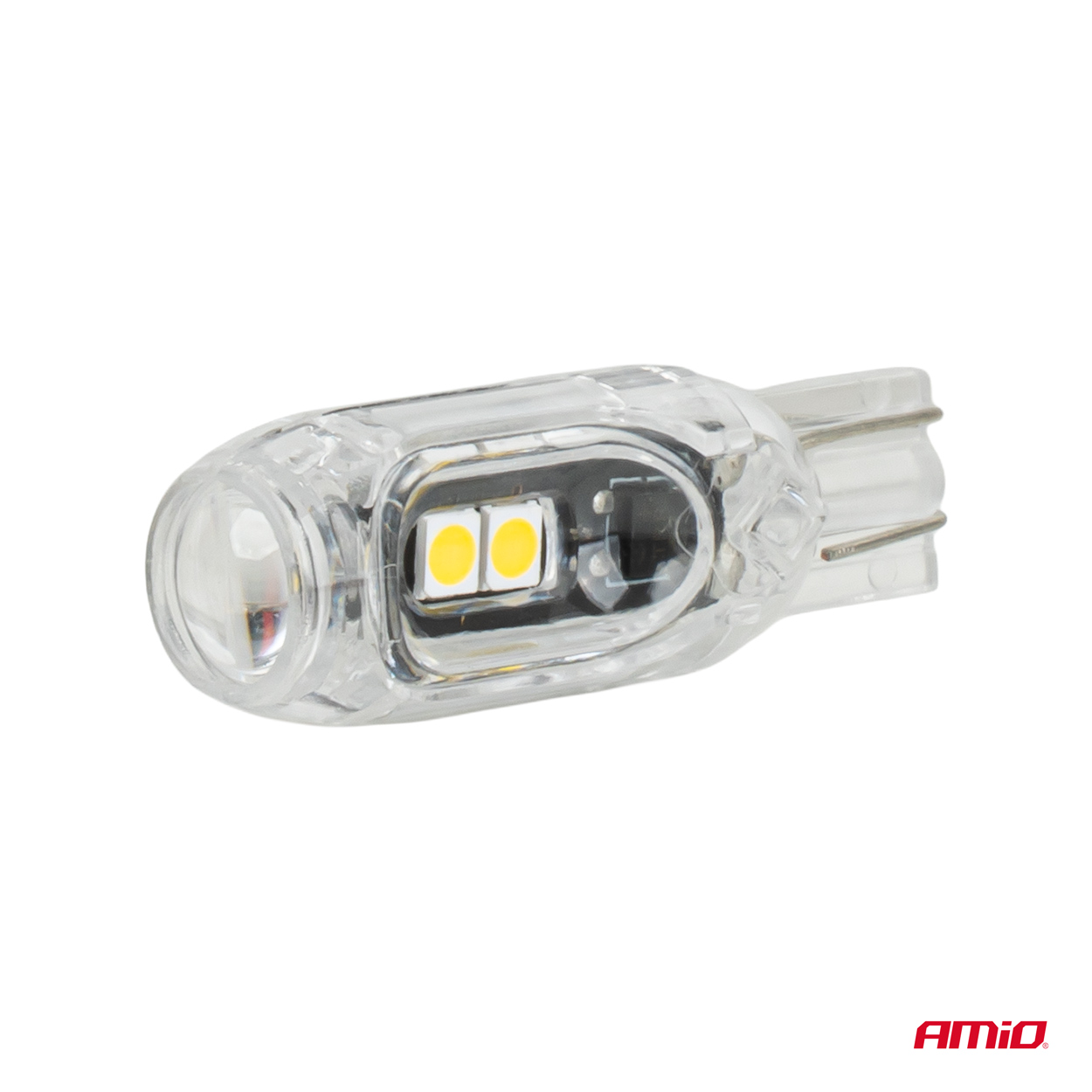 LED-polttimot STANDARD T10 2835 5SMD valkoinen 12 V AMIO-04995