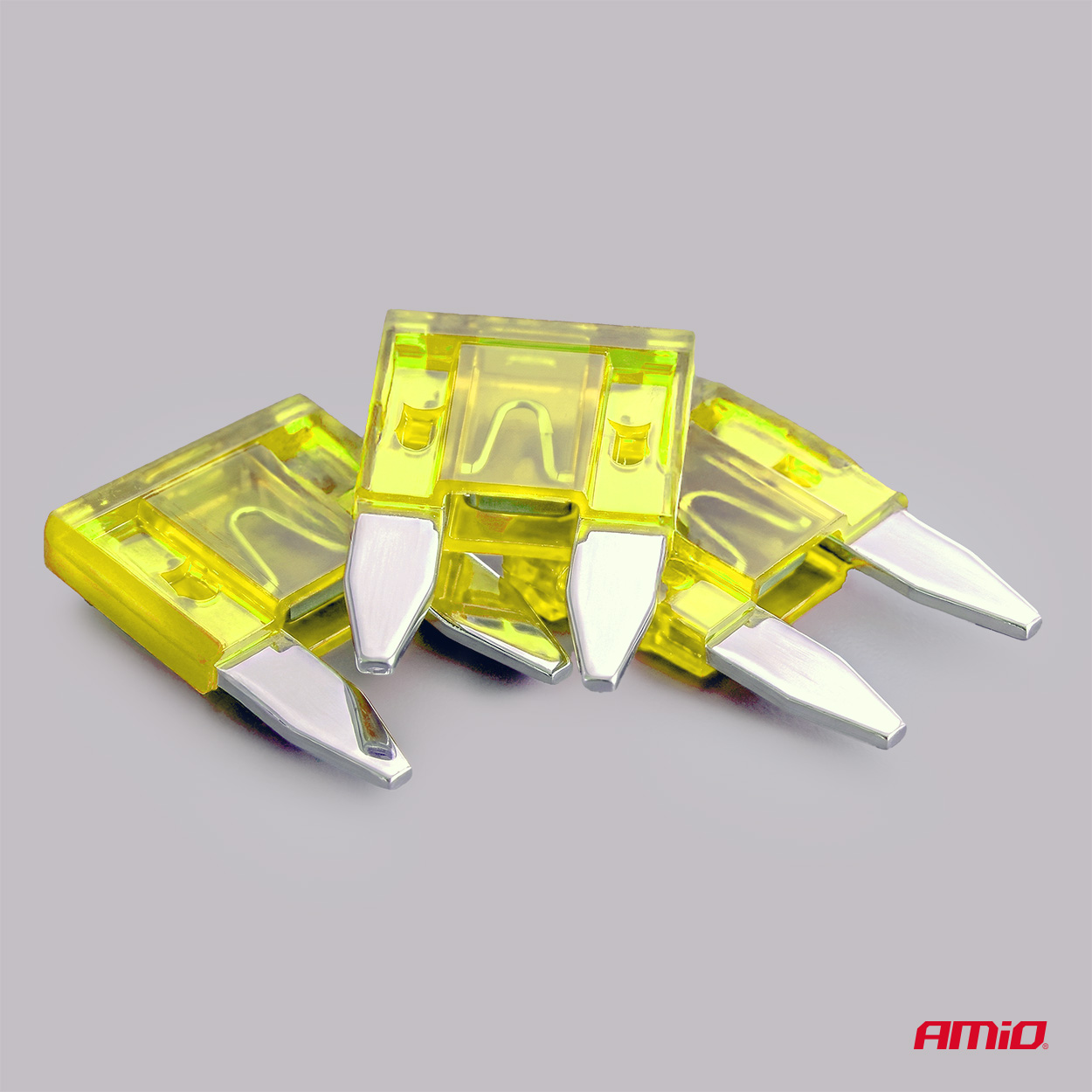 MINI-laattasulakkeet 20 A, 3 kpl, AMIO-05100