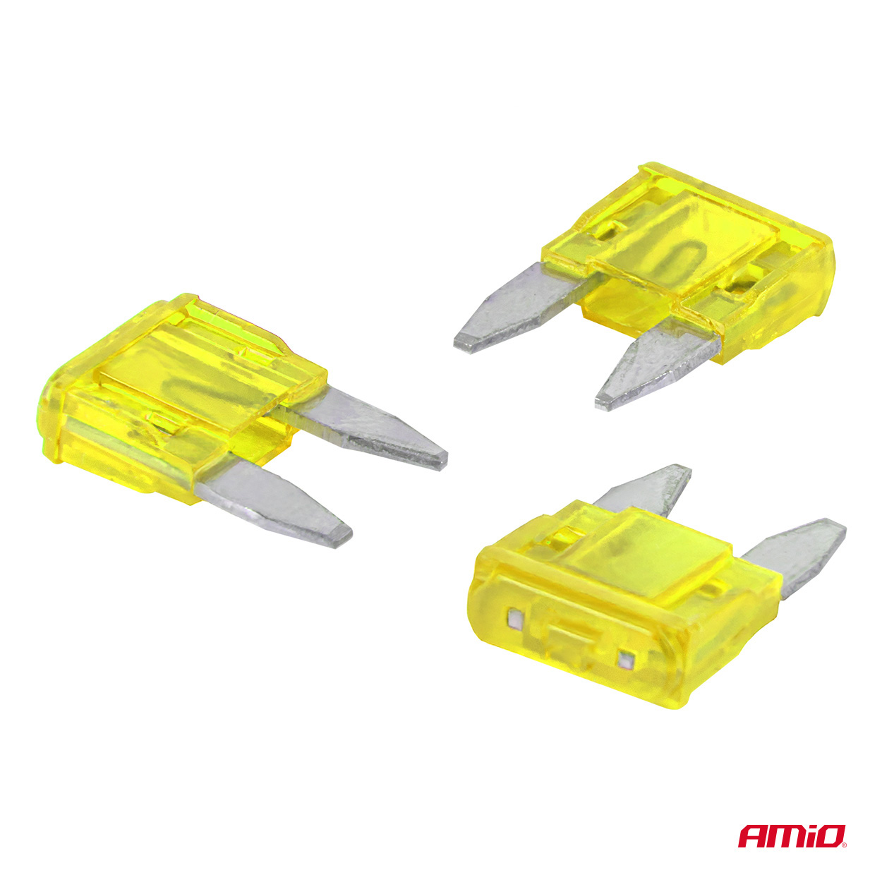 MINI-laattasulakkeet 20 A, 3 kpl, AMIO-05100