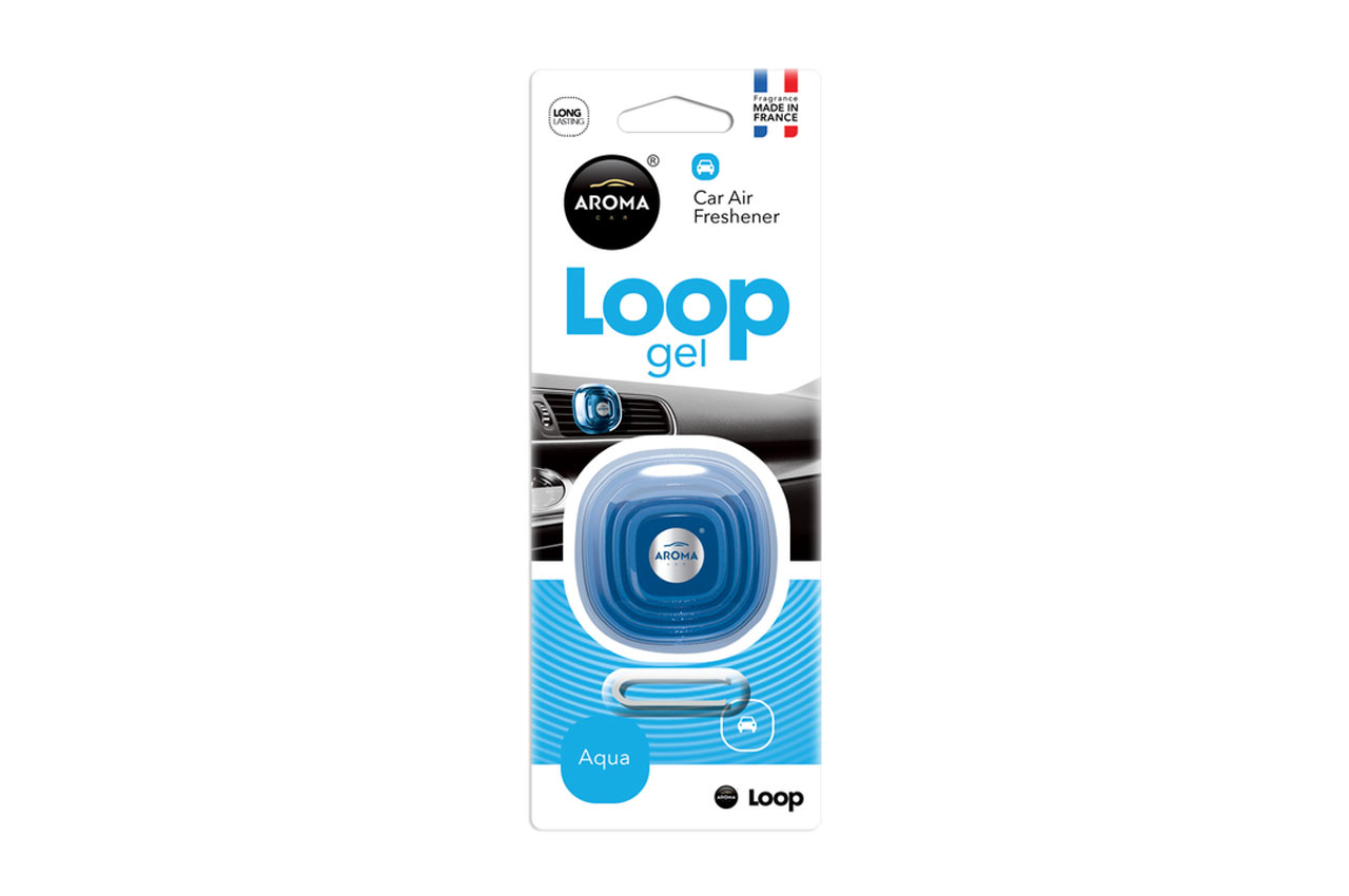 Auton ilmanraikastin AROMA CAR LOOP - Aqua