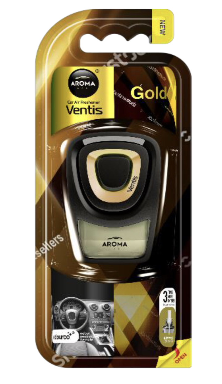 Auton ilmanraikastin Aroma Ventis Gold