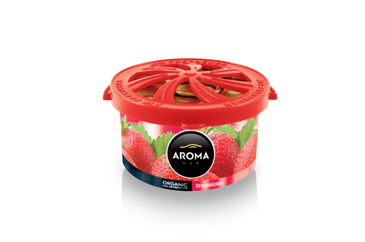 Autoilmanraikastin AROMA ORGANIC Strawberry