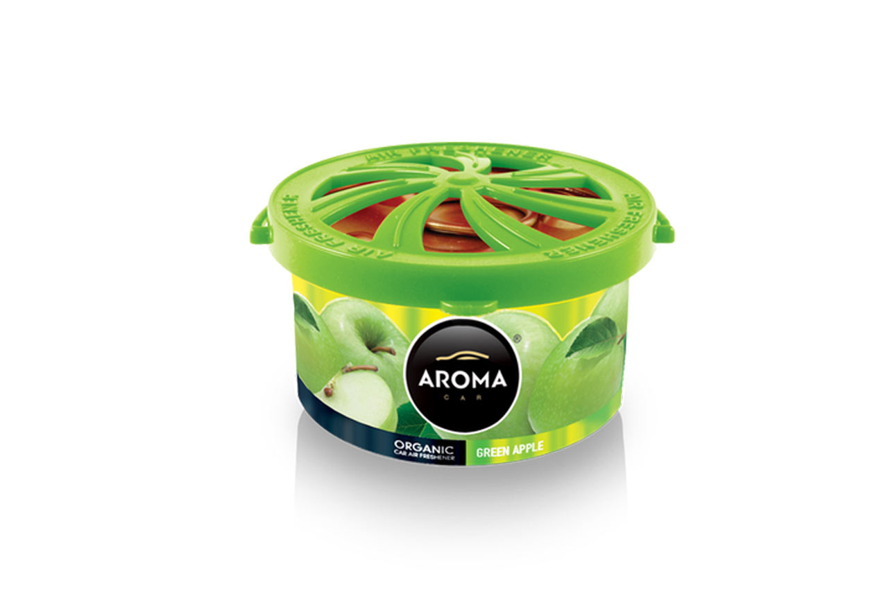 Auton ilmanraikastin AROMA ORGANIC Green apple