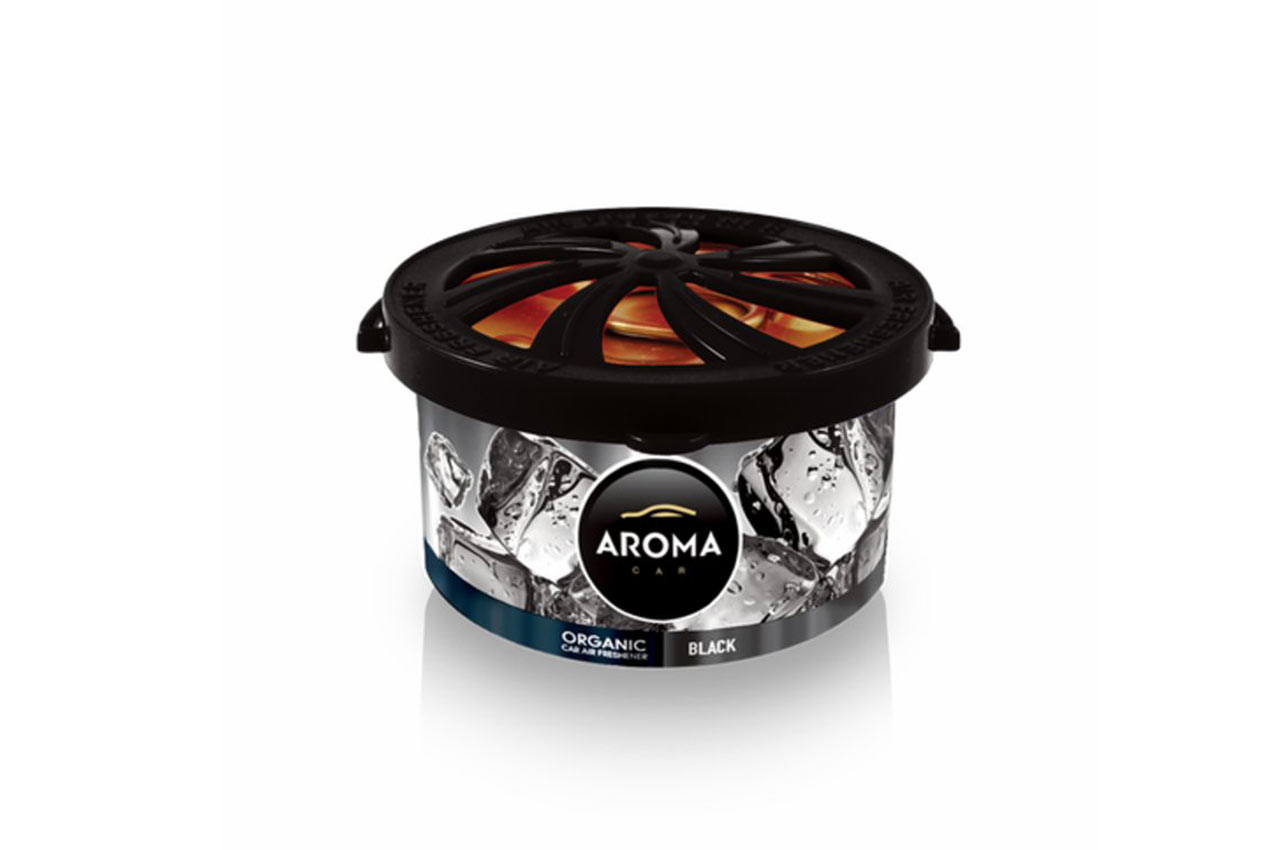 Auton ilmanraikastin AROMA ORGANIC Black