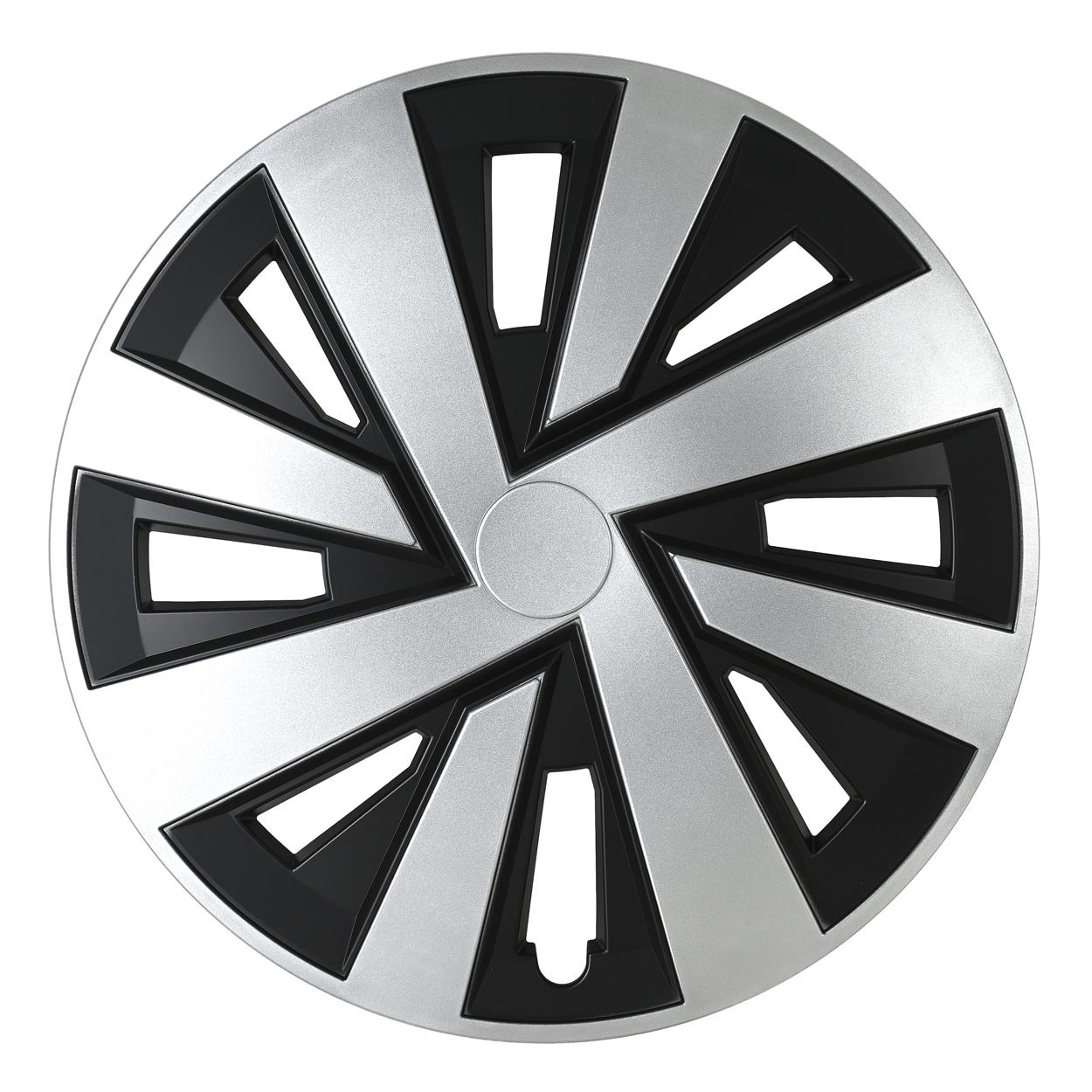 Pölykapseli PLUTON 16" hopea/musta