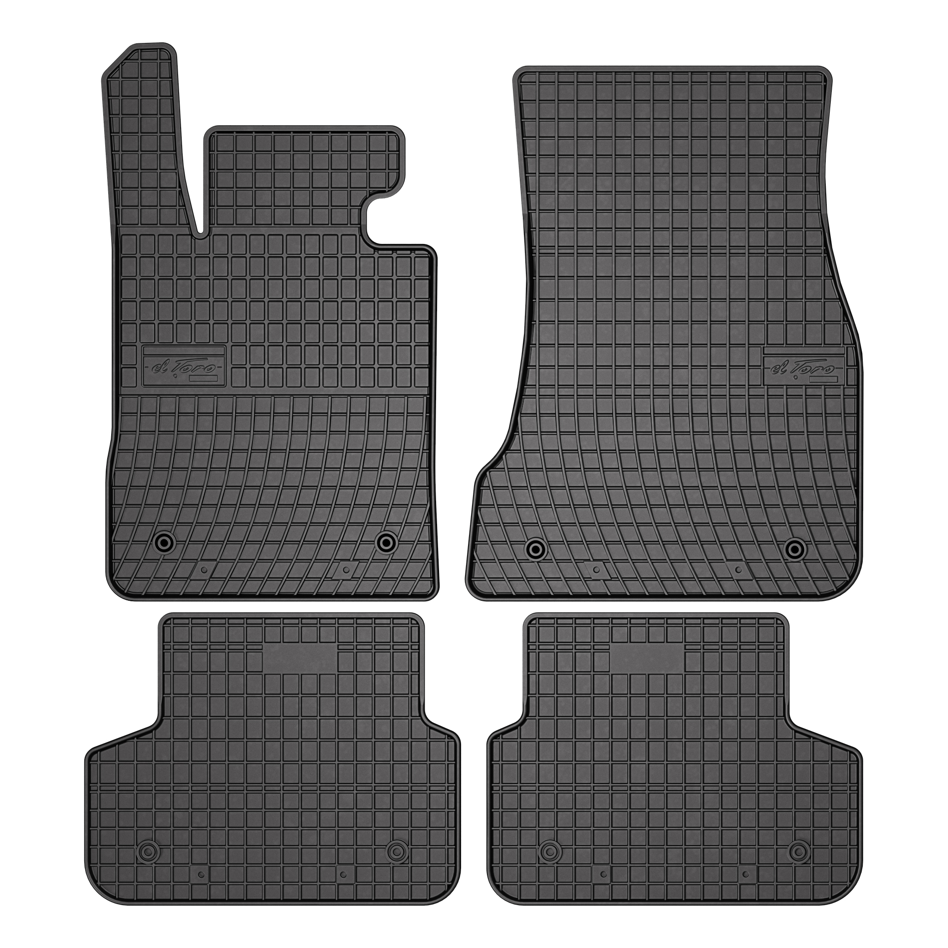 Tämä auton mattosarja sopii BMW 5 Sedan (G30, F90) 2017-2023 malliin.