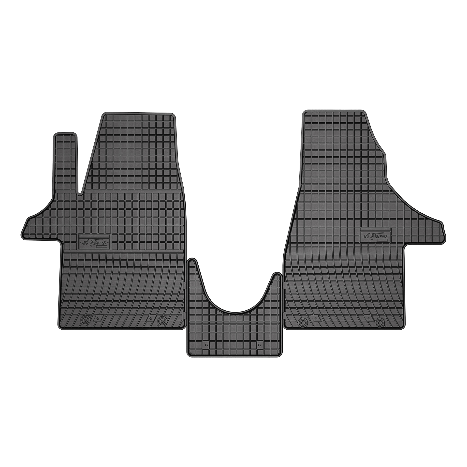 Tämä auton mattosarja sopii Auton Mattosarja Volkswagen Transporter T6 Bussi (SGB, SGG, SGJ) 2019-2024 malliin.