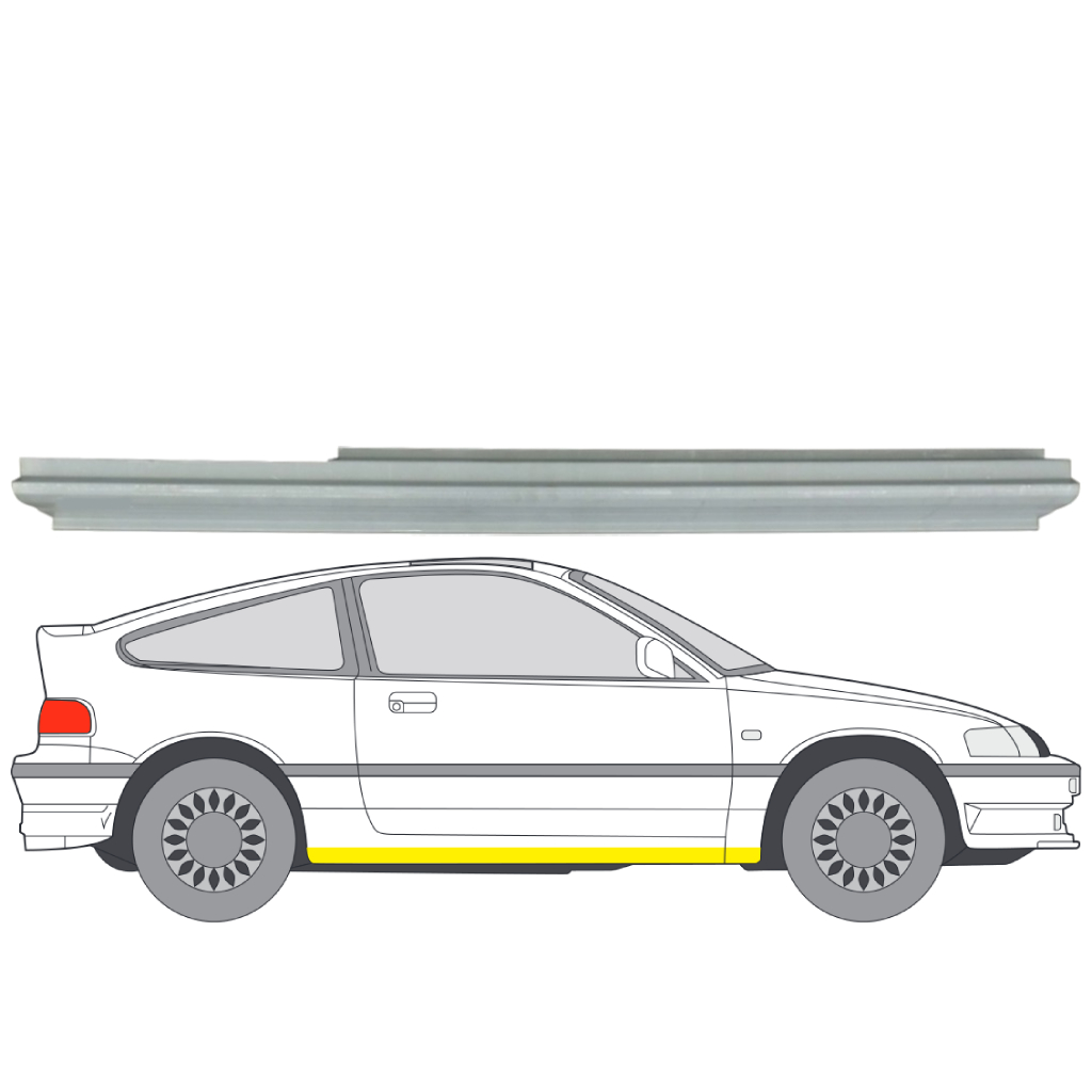 Helmapelti Honda CRX