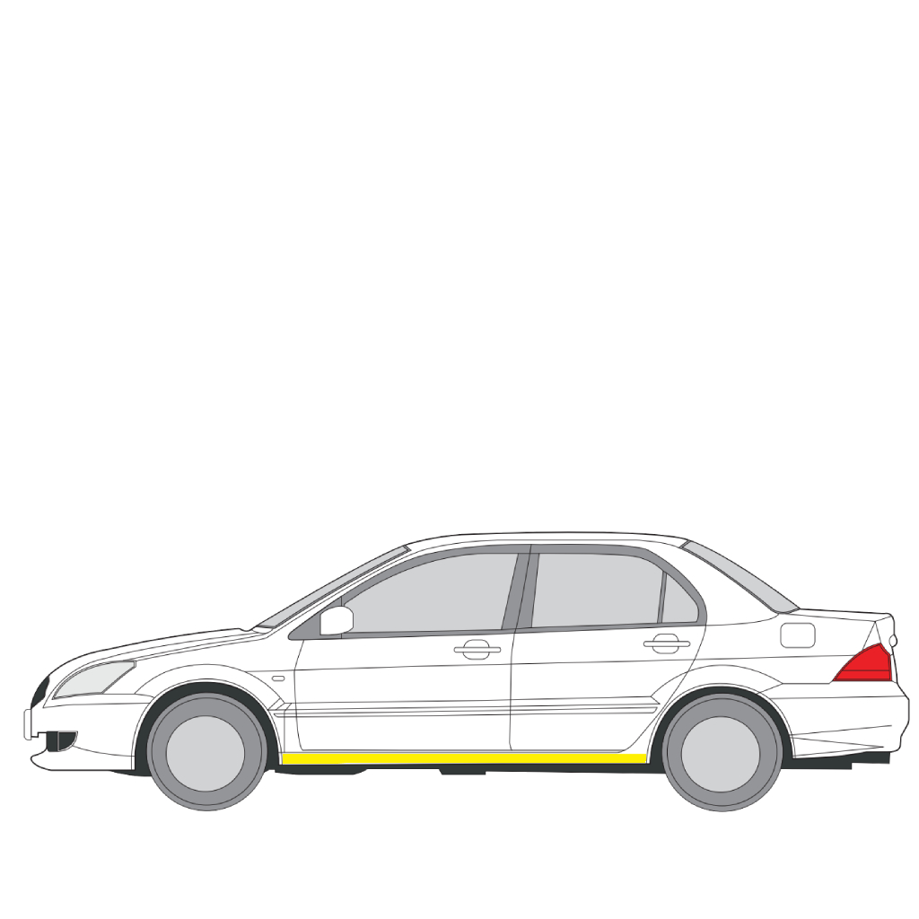 Helmapelti Mitsubishi LANCER