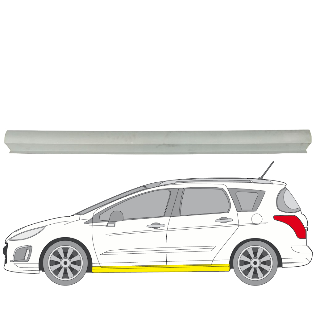 Helmapelti Peugeot 308