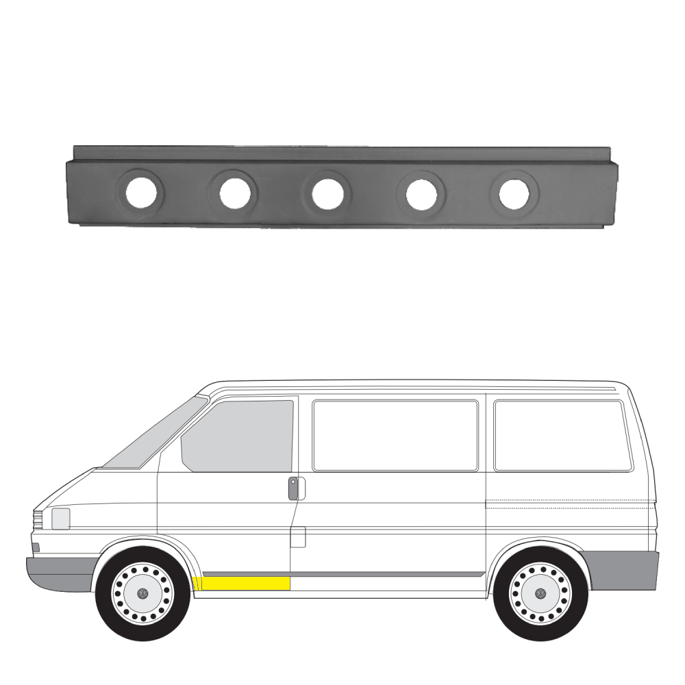 Helmapelti Volkswagen TRANSPORTER
