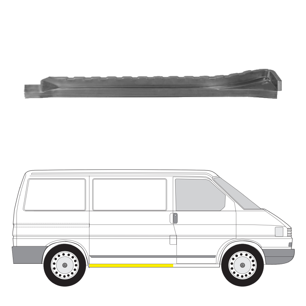 Helmapelti Volkswagen TRANSPORTER