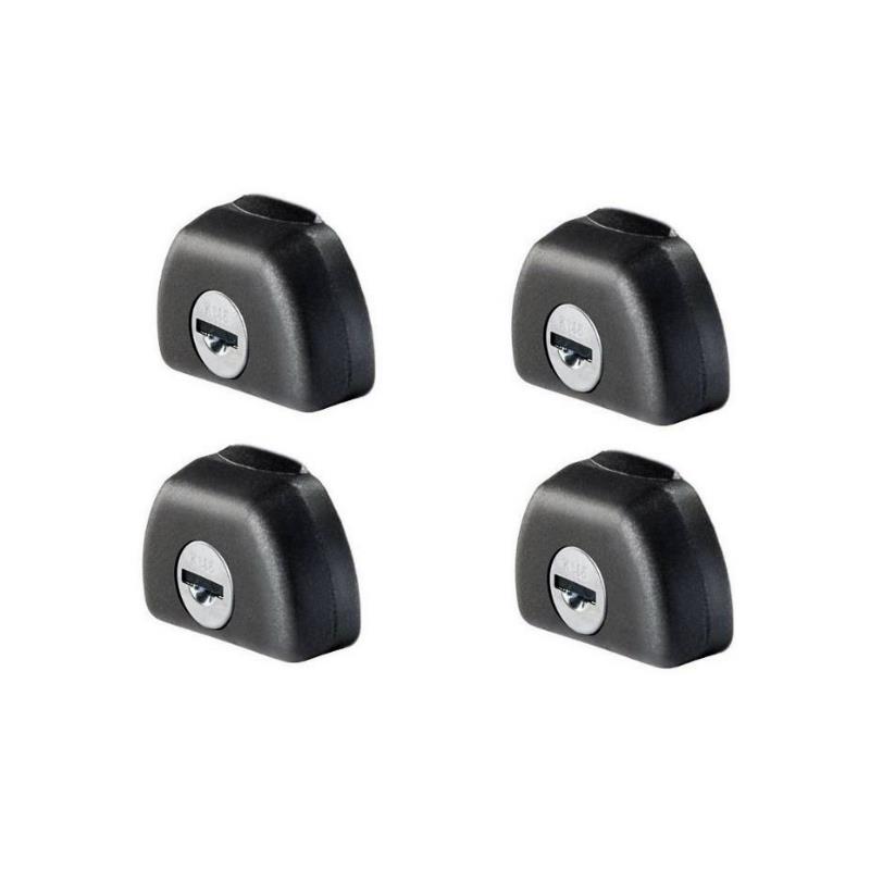 CRUZ Alu 45x30 -lukittavat päätytulpat (profiili NT-8/3, päätytulppa 012-162) - (4 kpl) (kattotelineiden lisätarvike)