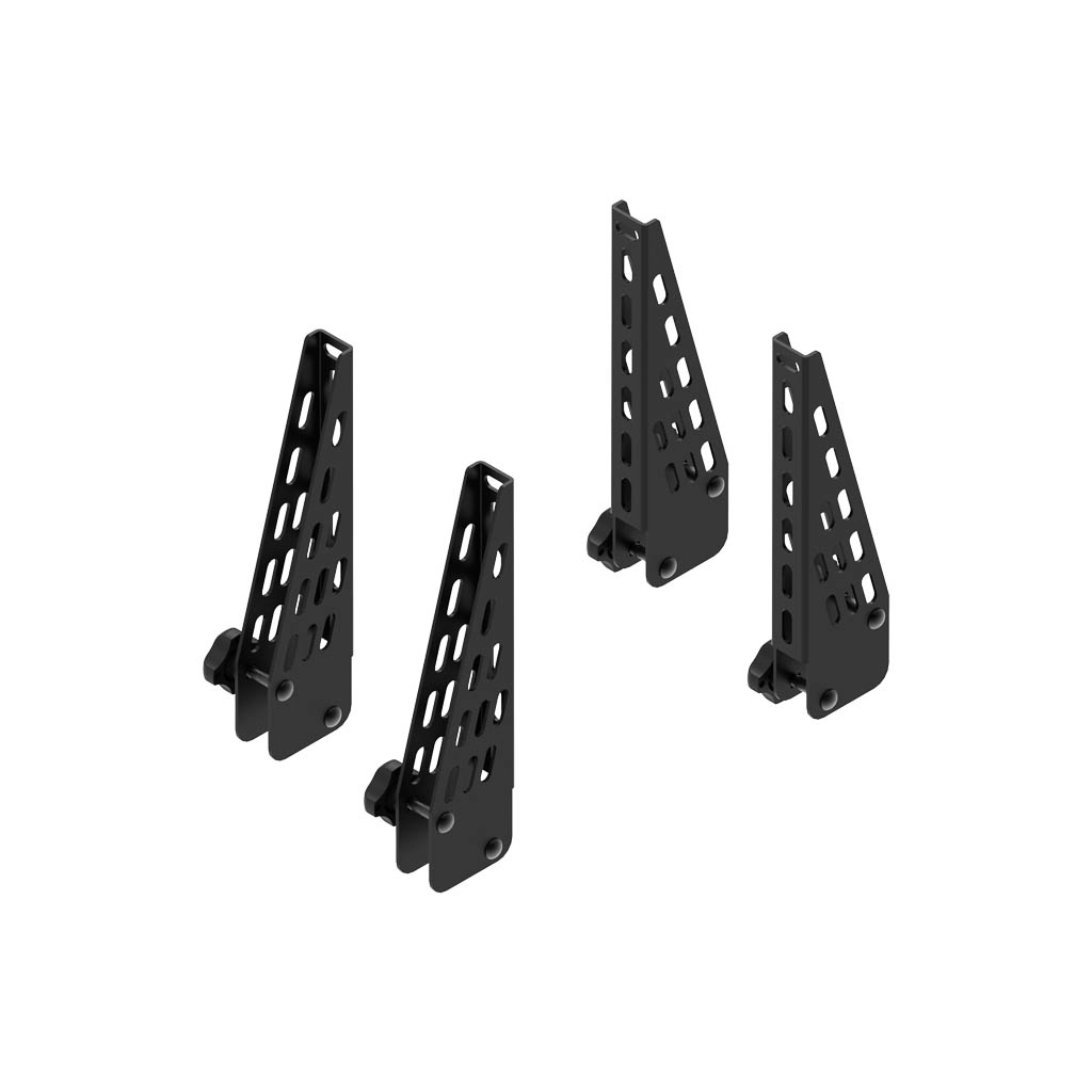 4 kuormanpysäyttimet 18cm CRUZ Evo Rack -kattotelineisiin