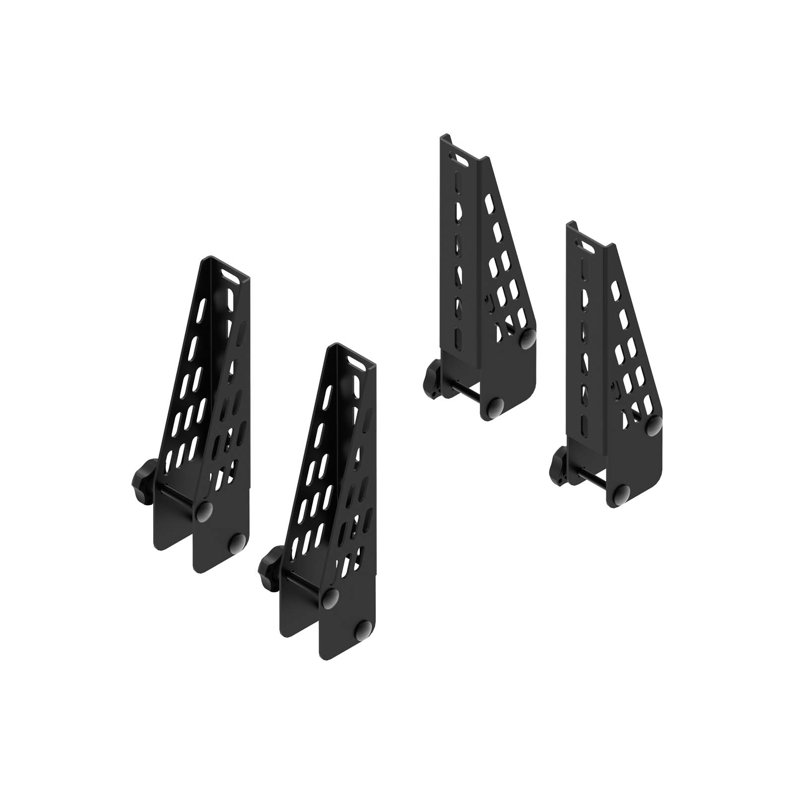 4x CRUZ kuormanpysäyttimet 18cm CRUZ Cargo Xpro -kattotelineisiin 2022