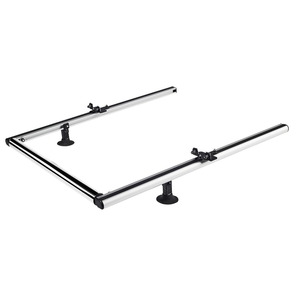 CRUZ kuormarulla 60cm säädettävä (Evo Rack, inox/alumiini)