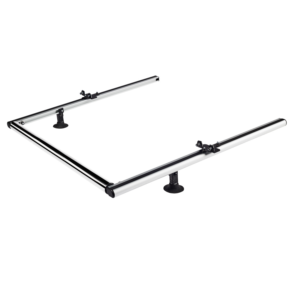 CRUZ kuormarulla 80cm säädettävä (Evo Rack, inox/alumiini)