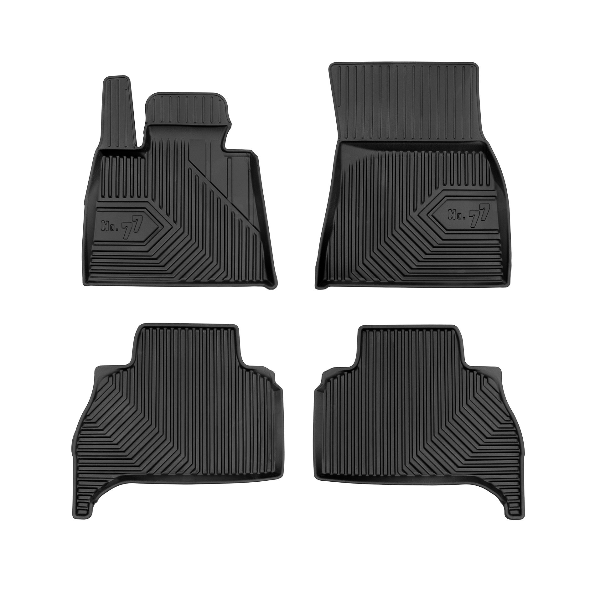 Tämä auton mattosarja sopii BMW X5 (G05) 2018- malliin.