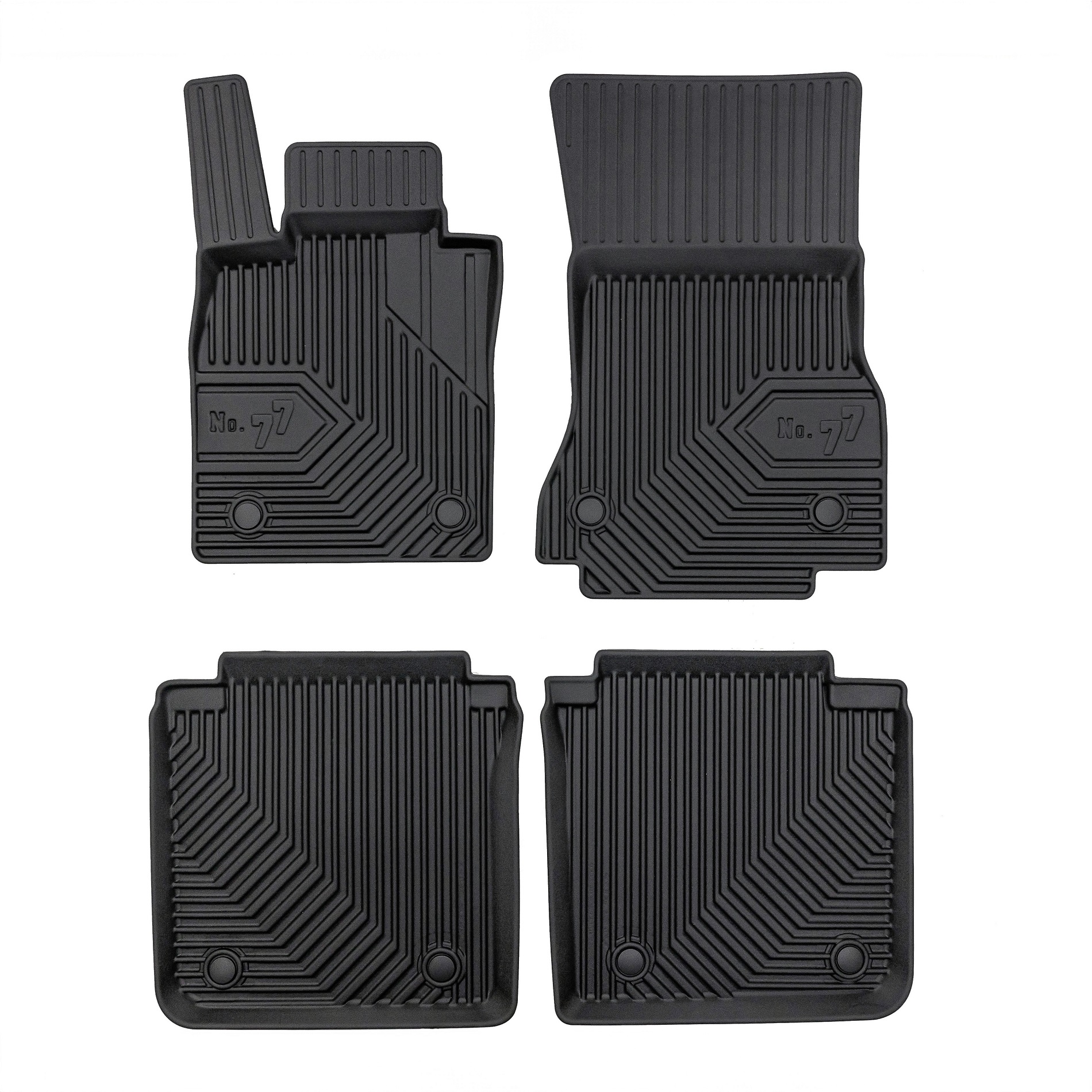 Tämä auton mattosarja sopii BMW 7 (G70) 2022- malliin.