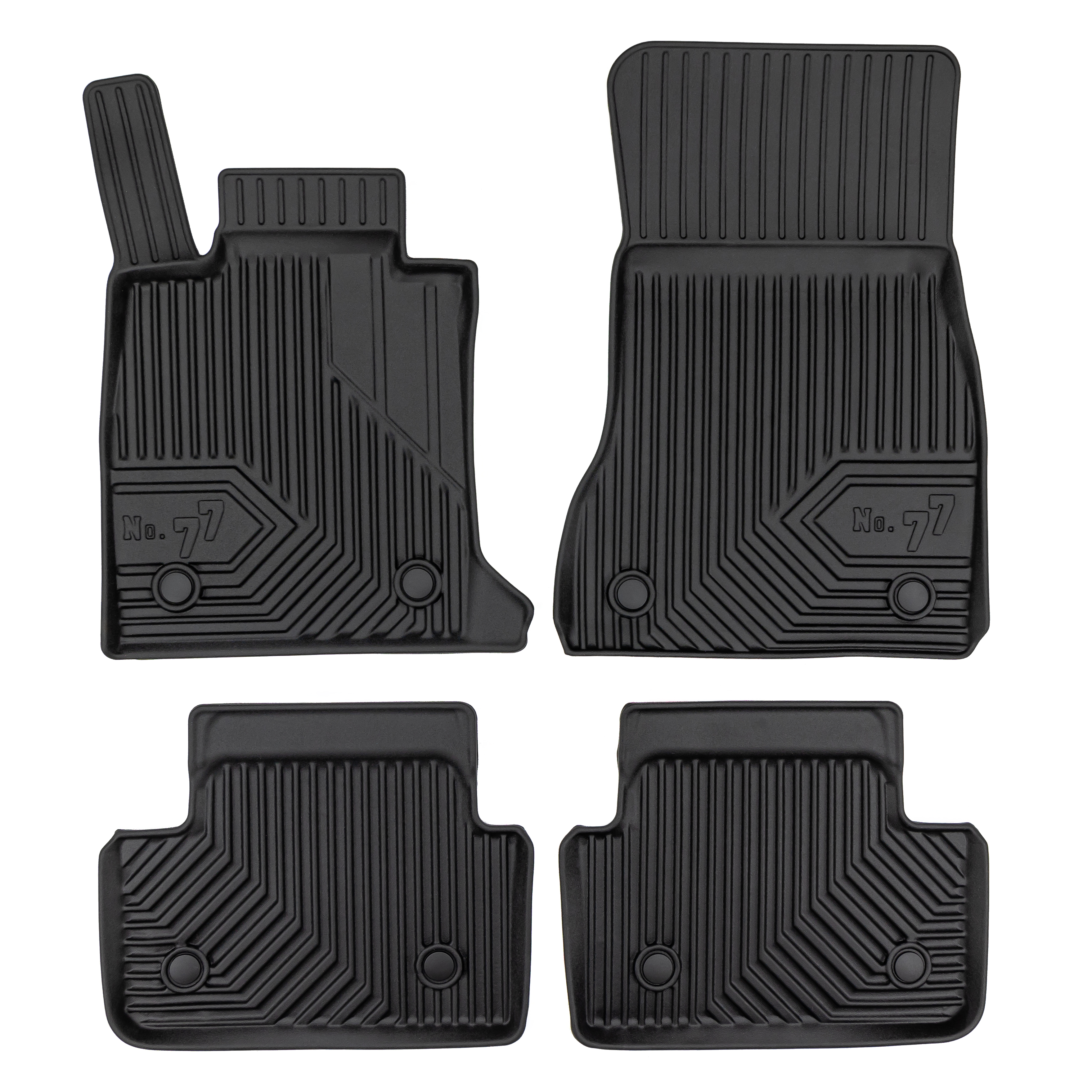 Tämä auton mattosarja sopii BMW 5 Sedan (G60) 2023- malliin.