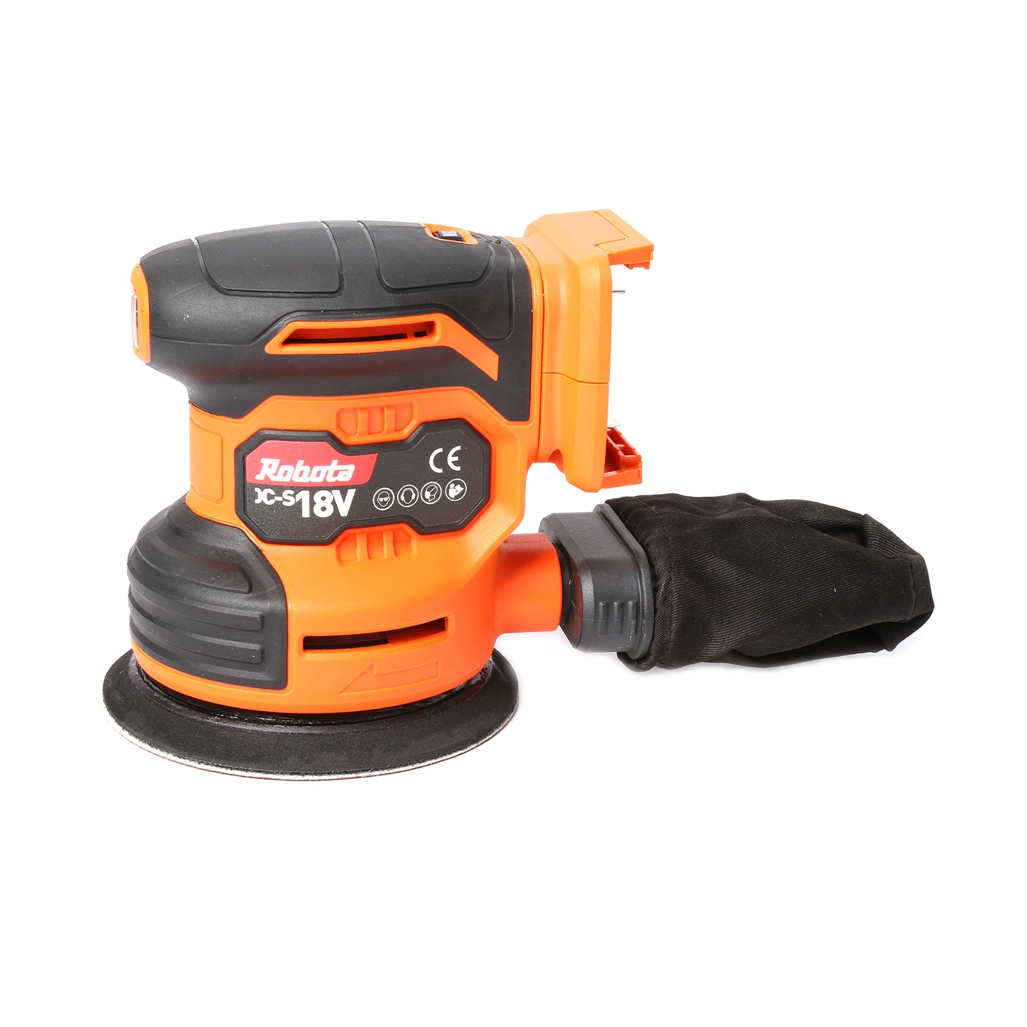 Robota DC-S18V akkuepäkeskohiomakone 125mm, runko