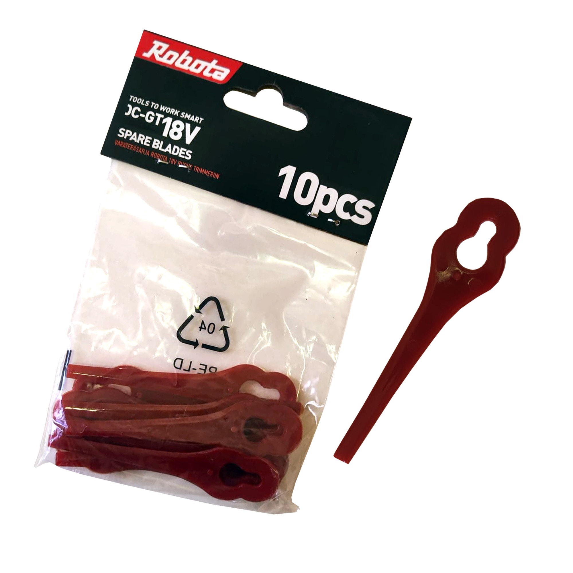 Robota DC-GT18V Trimmerin varaterät 10kpl