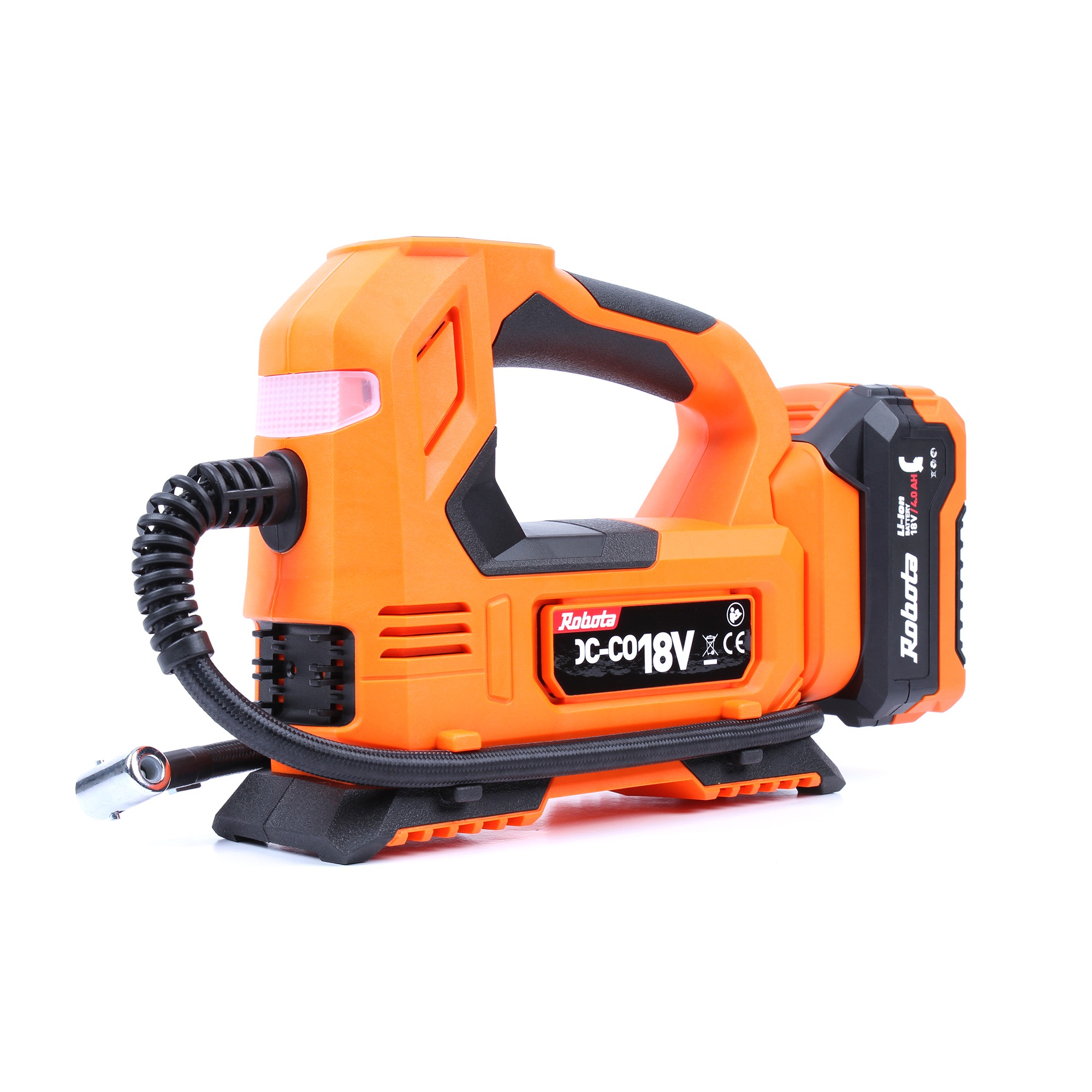 Robota DC-C018V akkukompressori, runko