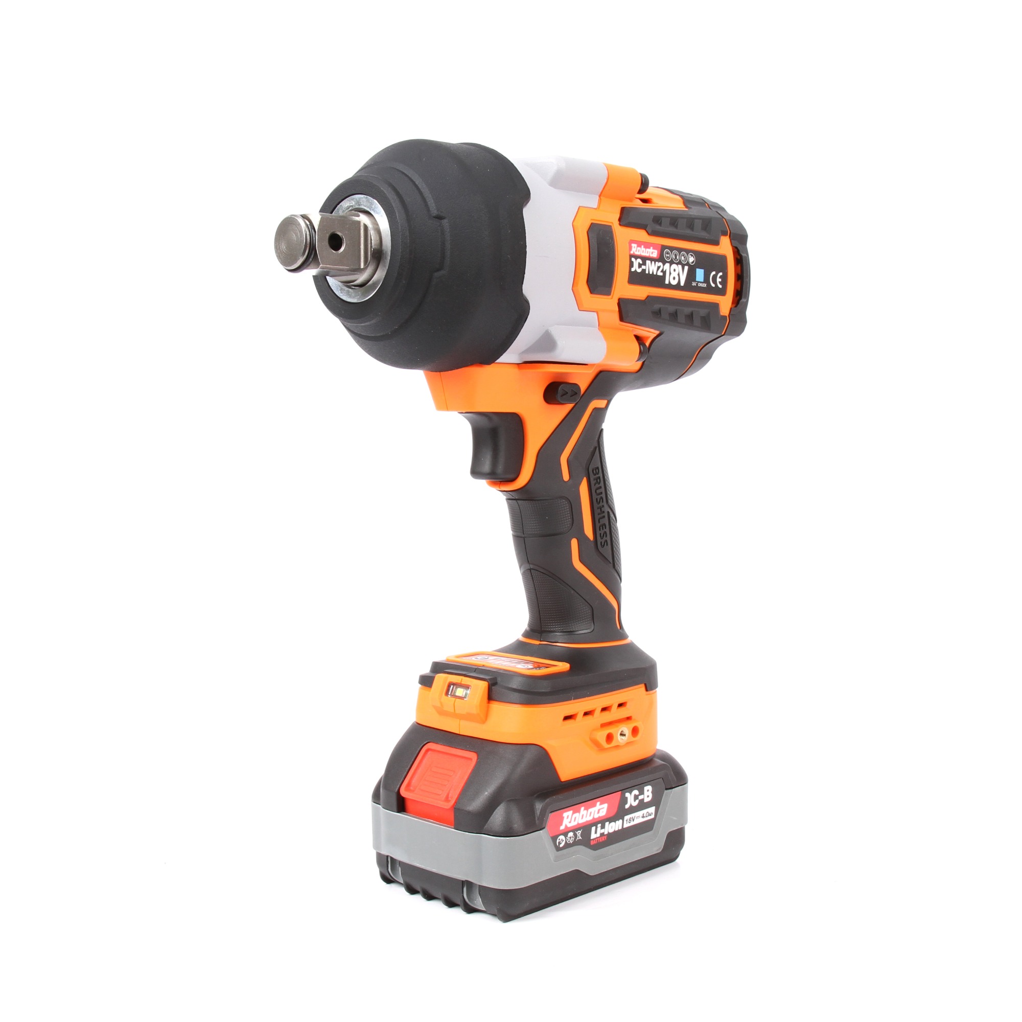 Robota DC-IW218V iskevä akkumutterinväännin 3/4"