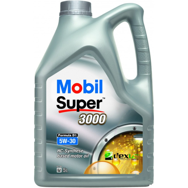 Mobil Moottoriöljy Super 3000 Formula D1 5W-30 5L