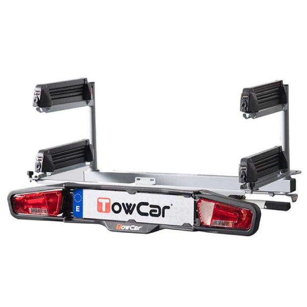 TowCar Aneto vetokoukkuun kiinnitettävä suksi/lumilautateline