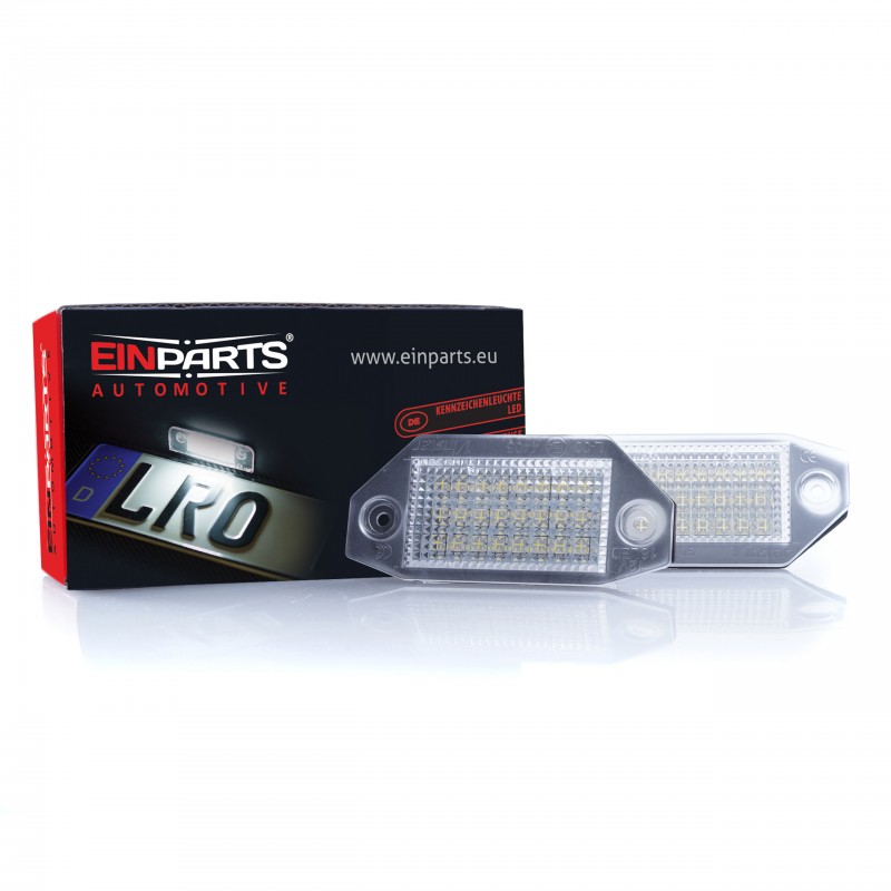 LED-rekisterikilven valot Ford Mondeo III (B5Y) 2000-2007