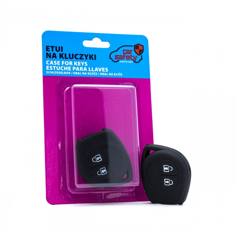 Auton avaimen suojakuori musta Fiat/Opel/Suzuki